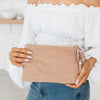 Aloha Tassel Clutch (Blush)
