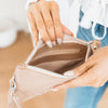 Aloha Tassel Clutch (Cream)