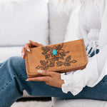 Free Spirit Clutch (Tan)