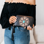 Gypsy Zip Wallet (Black)