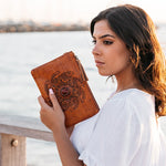 Harmony Tassel Clutch (Vintage Tan)