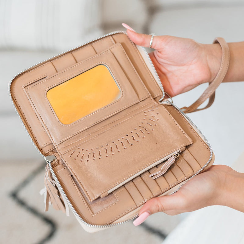Harmony Zip Wallet (Natural)