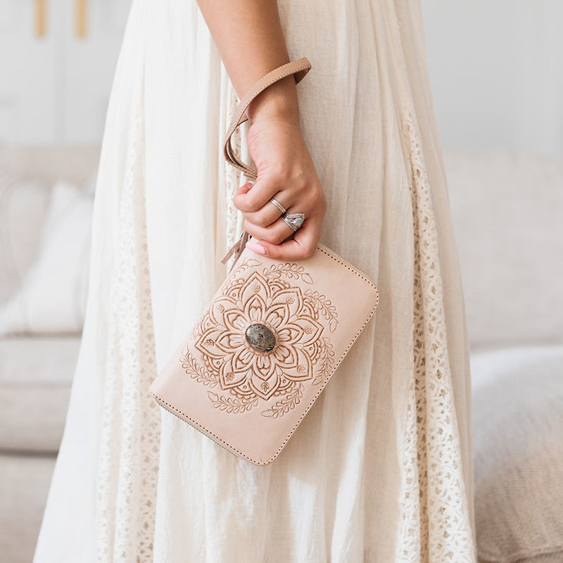 Harmony Zip Wallet (Natural)
