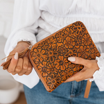 Retro Poppy Wallet