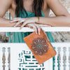Summer Tassel Clutch - Medium (Vintage Tan)