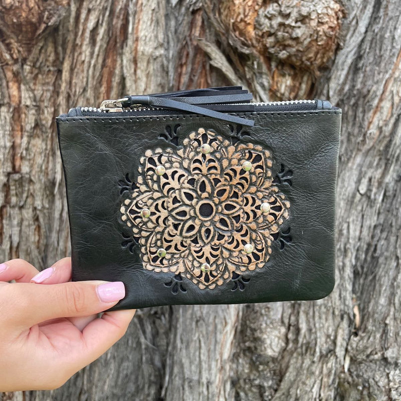 Summer Tassel Pouch - Mini (Black)