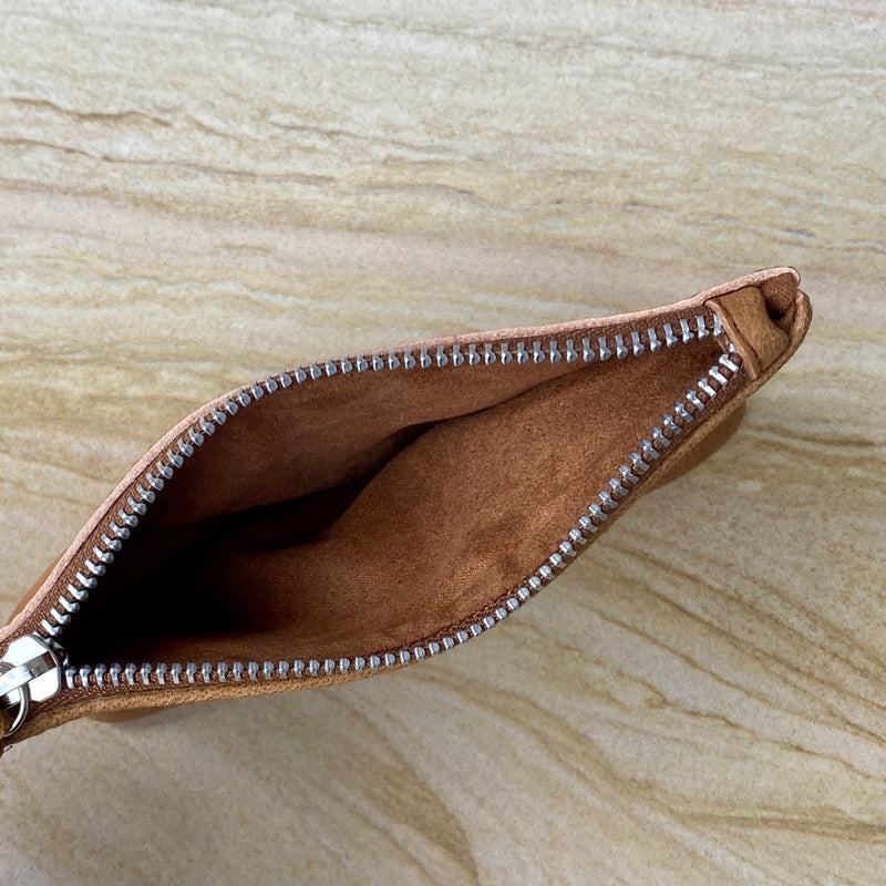 Summer Tassel Pouch - Mini (Vintage Tan)